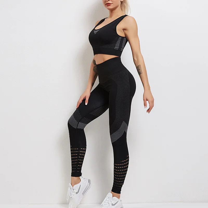Seamless High-Waist Fitness Leggings