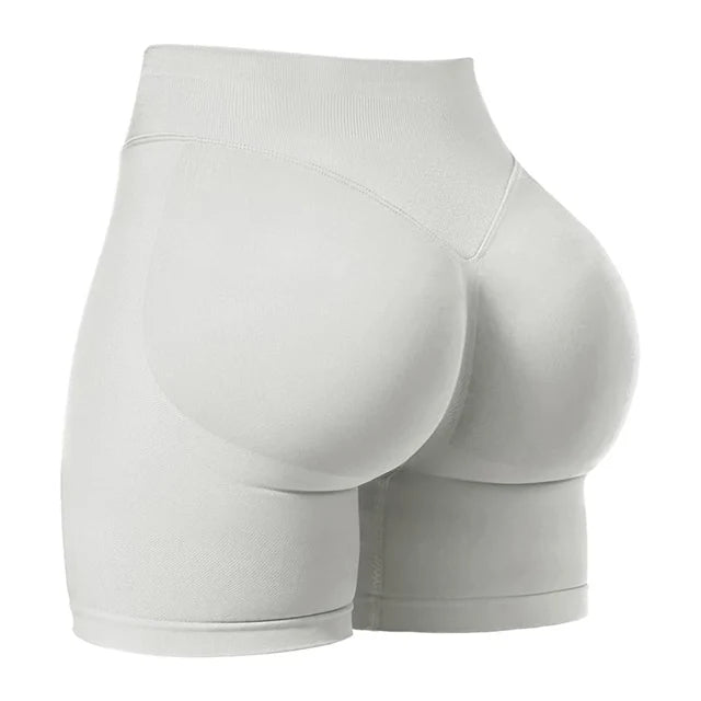 Seamless Scrunch Butt Gym Shorts – High-Stretch Yoga & Bike Shorts