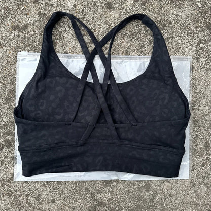 Cross-Back Fitness Bra – High Support