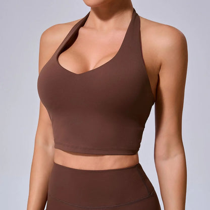 Backless Sports Top – Women's Quick-Dry Yoga & Workout Top