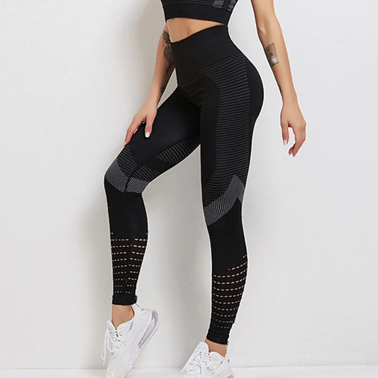 Seamless High-Waist Fitness Leggings