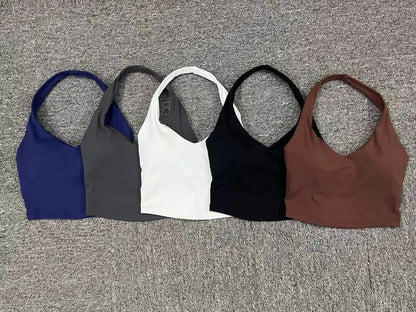 Backless Sports Top – Women's Quick-Dry Yoga & Workout Top